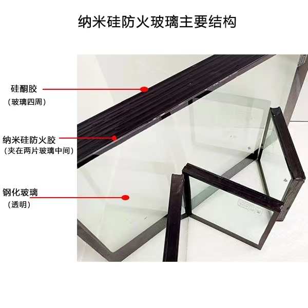 纳米硅防火玻璃vS高硼硅防火玻璃